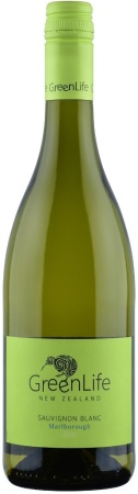 Вино сортовое ГринЛайф Совиньон Блан Мальборо сух. белое  0,75 л. 12,5%